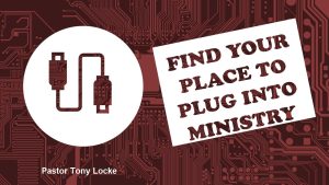 Finding Our Place in Ministry Anthony R Locke Associate Reformed Presbyterian Synod