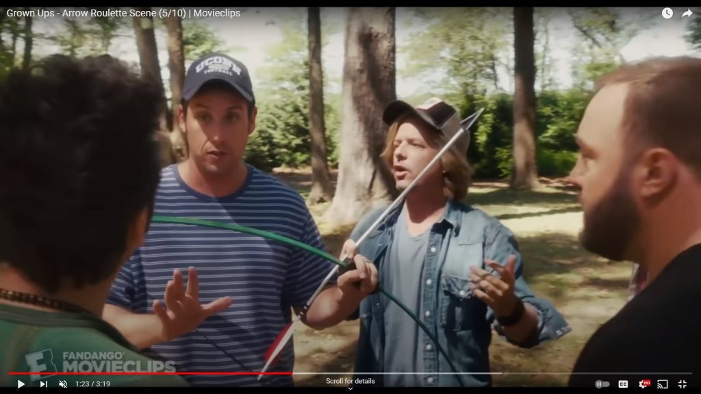Adam sandler Arow Roulette God Can't Leave Salvation to Chance Anthony R Locke