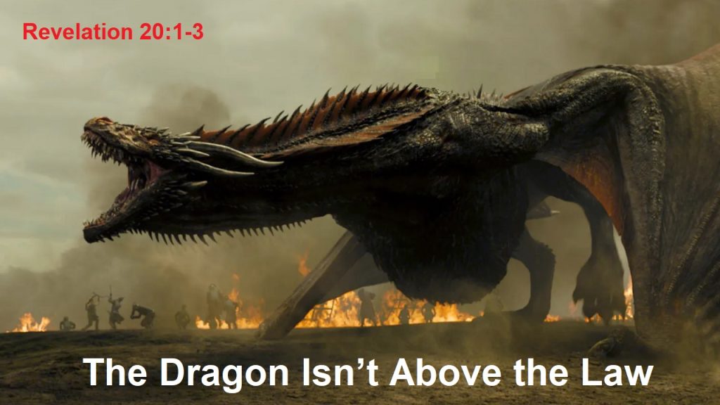 The Dragon Isn’t Above the Law Anthony R Locke Associate Reformed Presbyterian Synod